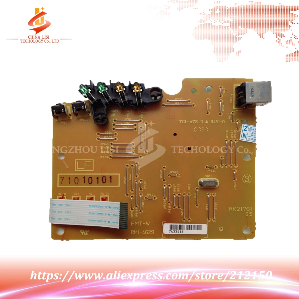 

Original Second-Hand For HP P1505 1505 Formatter Board RM1-4629-000 On Sale