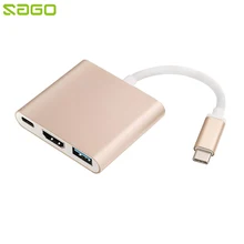 Тип usb C к HDMI USB 3,0 зарядный адаптер конвертер USB-C 3,1 Hub адаптер для MacBook Pro Pixel huawei Mate10 samsung S8+ Plus