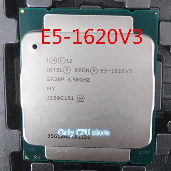 E5-1620V3 Intel Xeon E5 1620 v3 3,50 ГГц 4 Core 10 МБ E5-1620 v3 DDR4 2133 МГц FCLGA2011-3 TPD 140 Вт E5 1620V3