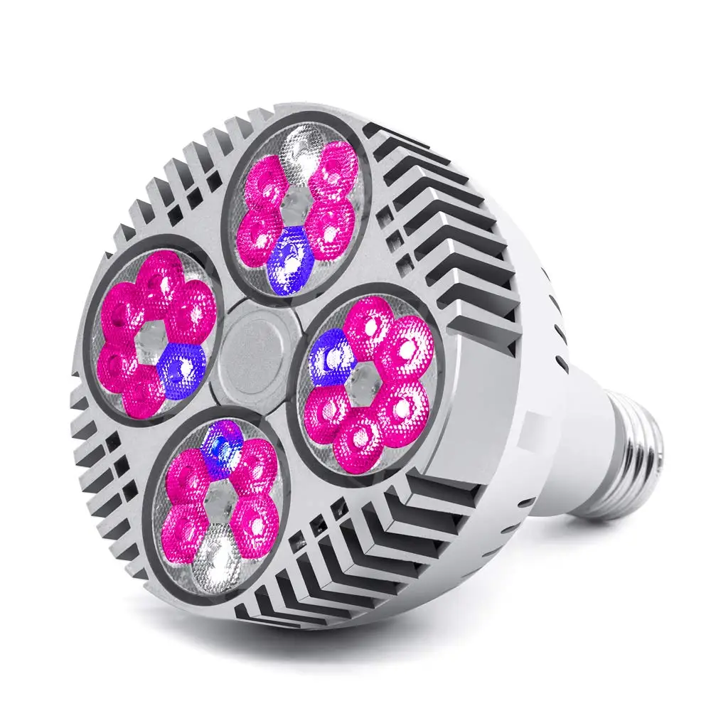 Red Blue LED 30W Светодиодный светильник для выращивания 120 Вт 150 Вт 300 Вт полный спектр COB светодиодный светильник для выращивания растений для комнатных растения парниковые цветения овощей - Испускаемый цвет: Red Blue LED 30W