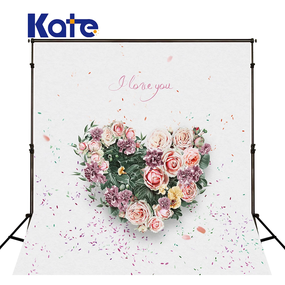 

5*6.5Ft Kate Backdrops Vinilos Love Bright Backgrounds Thick Cloth Backdrops Photography Fondos For Valentine'S Day Mr-0060