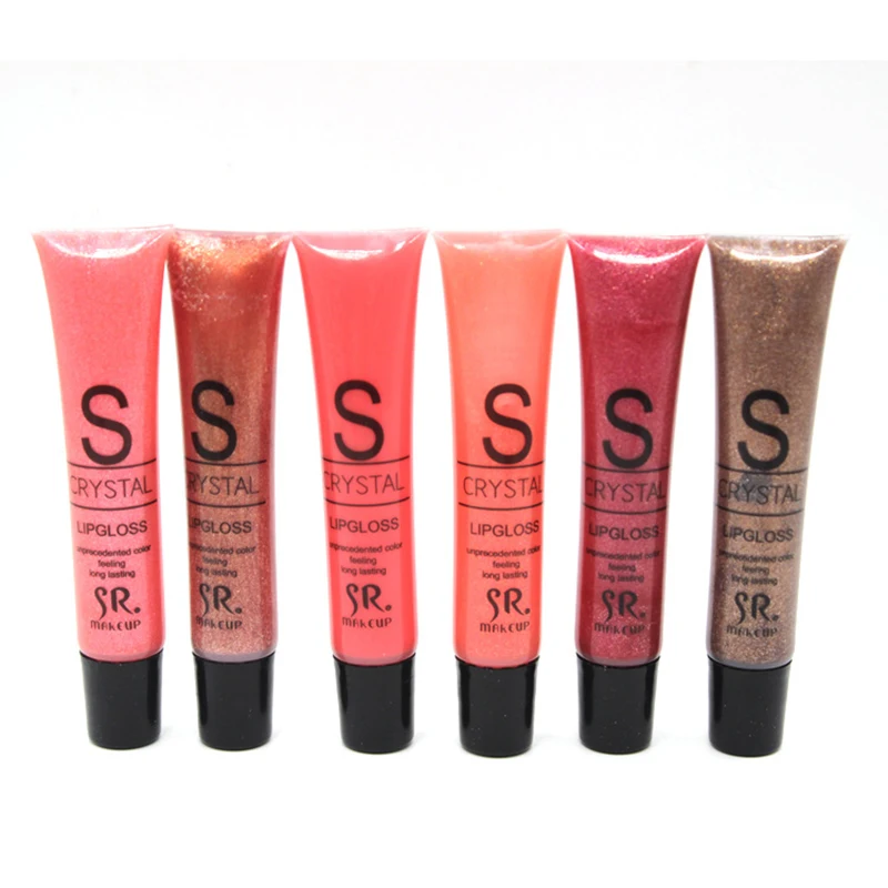 12 Colors Glitter Lip Gloss Diamond Crystal Matte Shimmer Liquid