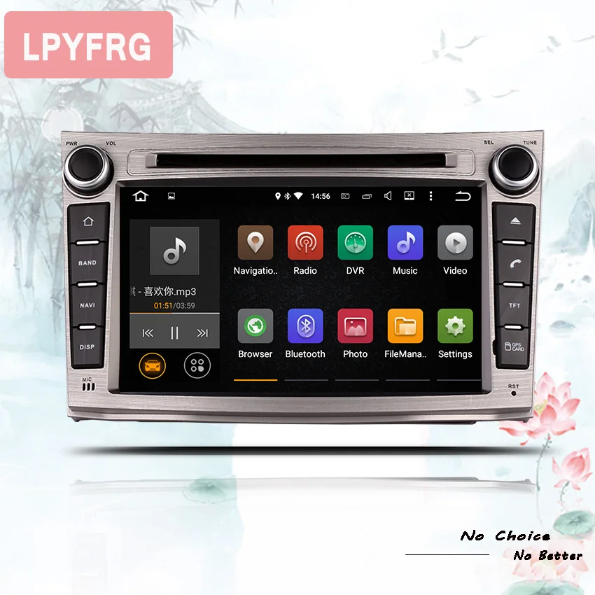 " Android 9,0 автомобильный DVD для Subaru Legacy Outback 2008-2013 2 Din 8 ядерный gps навигация видео 4G+ 64G стерео магнитофон