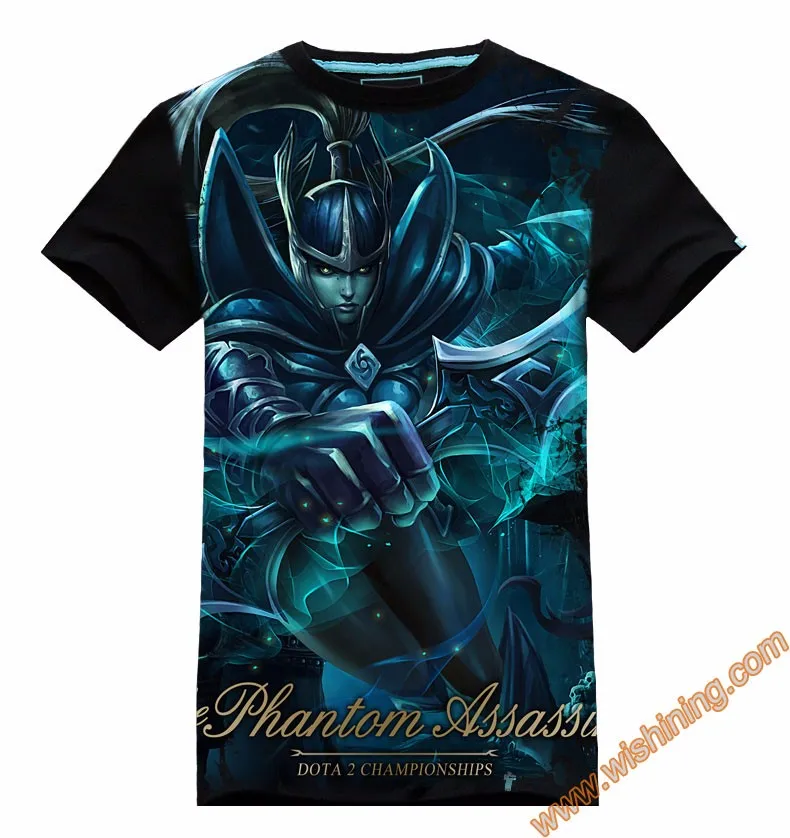 DOTA 2 Phantom Assassin t-shirt Tee8701 (1)