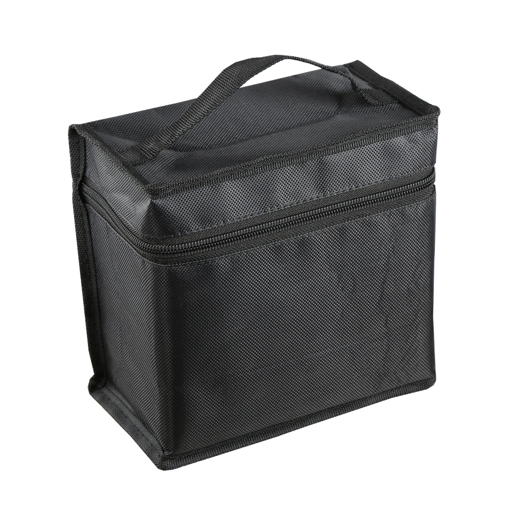 

black bags storage organiser holder for 36 48 60 80 slot art drawing marker pens
