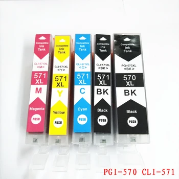 

einkshop PGI-570 CLI-571 Ink Cartridge For Canon PGI570 CLI571 PGI 570 For PIXMA MG5750 MG5751 MG5752 MG5753 MG6850 MG6852