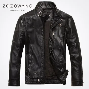 

New arrive brand motorcycle leather jackets men ,men's leather jacket, jaqueta de couro masculina mens leather jackets,men coats