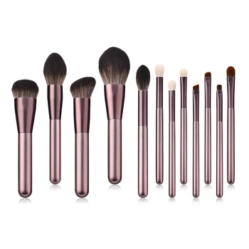 

BBL 7/8/12 Pcs High-ended Makeup Brushes Set Professional Beauty Purple Cosmetic Tools Kits Face Powder Eyeshadow Blending Brush