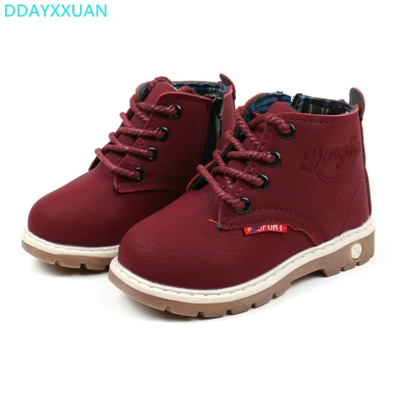Children shoes 2017 New Brand girls hot fashion Martin