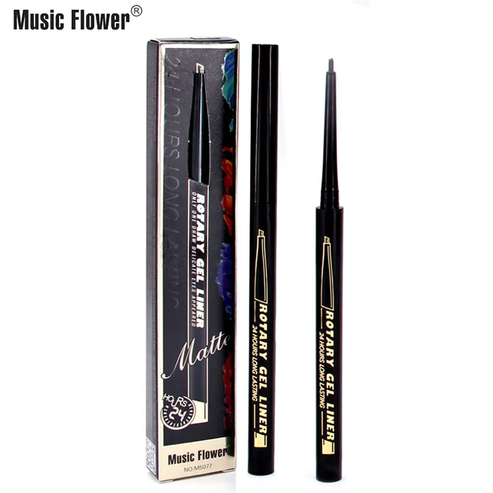 Double effect Eyebrow Pencil  lasting  Waterproof Natural Eyebrow Pencil  Eye Brow Tint MakeupEight-color long-lasting makeup