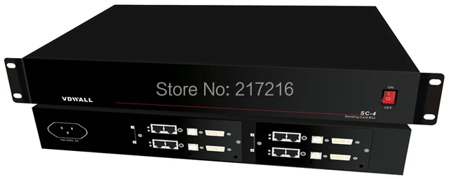Vdwall стандартная фотография может установить 4 отправителя linsn ts802 или nova star msd300