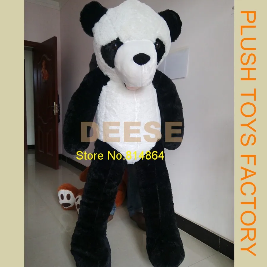 Factory Price 130cm China Panda Bear Skin Giant Luxury Plush Extra 