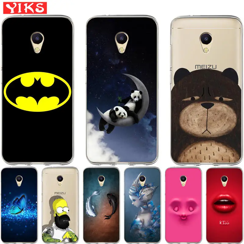 

luxury Batman Flamingos Cases For Meizu M5C M3s M5s M3 M5 M6 Note Soft Cover Back Cases For Coque Meizu U10 U20 Pro 6 Case Etui