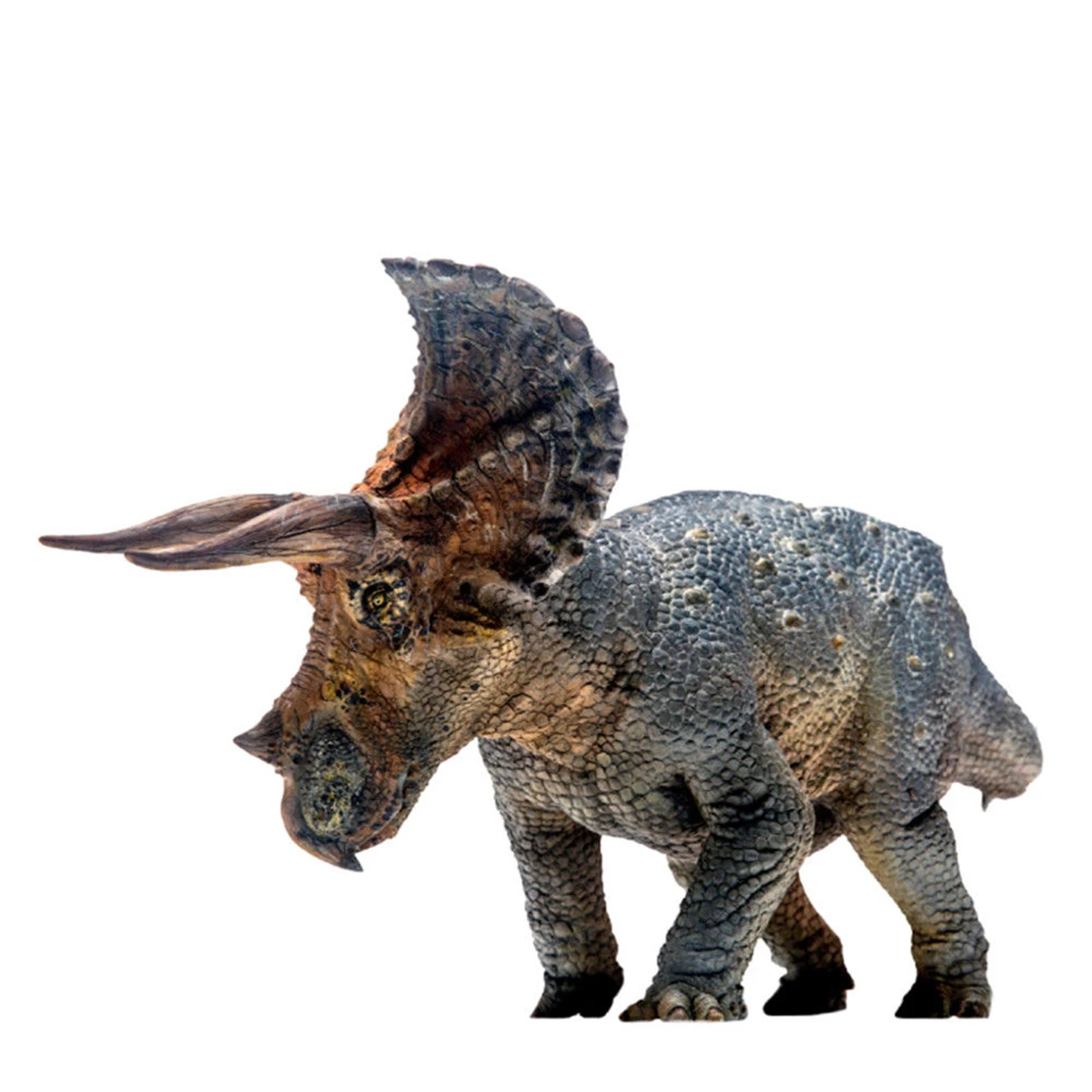 

PNSO 1:35 Limited Quantity Jurassic Century Triceratops Figure Dinosaur Model Toy Collector Decor Gift