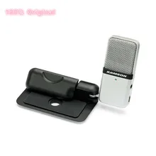 100% Original SAMSON Gehen Mic Clip Mikrofon Computer Tragbare USB Kondensator video Rekord Wav Mikrofon Für Laptop Ipad Juitar