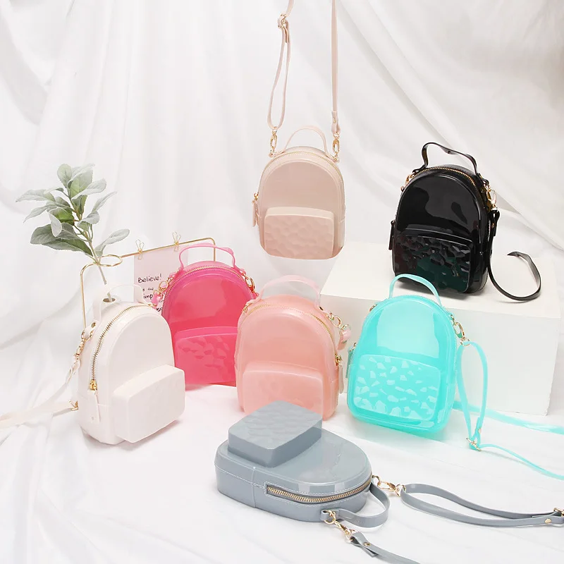 

Candy Color Cute Girl Jelly Messenger Bag Shoulder Bags Chain 2019 New Summer Brand Designer Women Small Fashion Simple Handbags