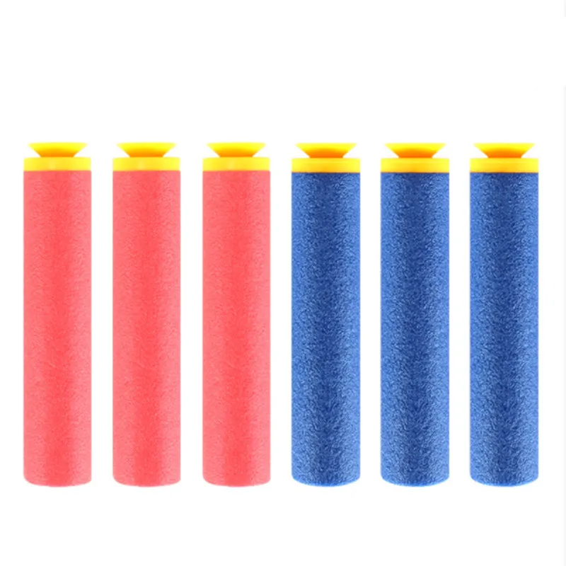 30PCS Sniper Rifle Bullets 9.5*2cm Darts for Nerf Mega Airsoft Pistol Kids Toy Gun Foam Refill Darts Big Hole Head Bullets