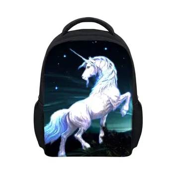 Unicorn Cartoon Pattern Printed Fashion School Bags for Childrens Girls Boys School Backpack Teen Schoolbag Book Bag Sac Mochila
