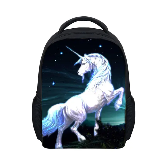 Unicorn Cartoon Pattern Printed Fashion School Bags for Childrens Girls Boys School Backpack Teen Schoolbag Book Bag Sac Mochila