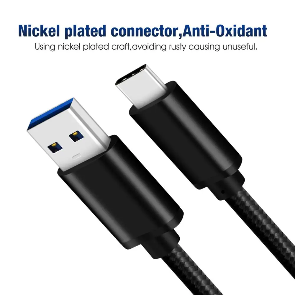 60 Вт QC 3,0 скорость 5G C тип USB кабель 2m 3A PD для Nitendo переключатель USB3.1 Gen1 type-C быстрый заряд кабеля для samsung huawei Xiaomi