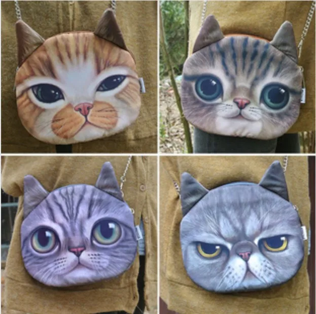 Cat Messenger Bags Shoulder bags T7526in Men's Costumes from Novelty