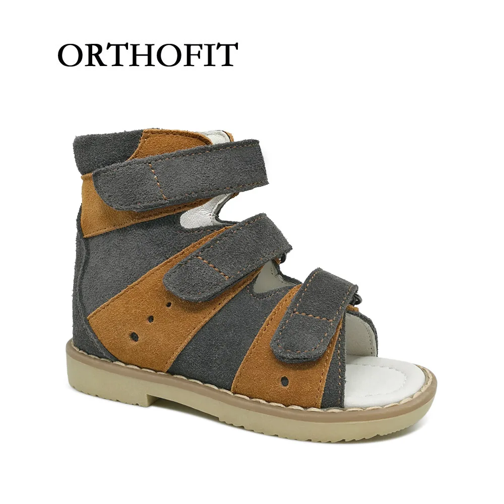 Stylish High Quality Professional Orthopedic Shoes Kids With Hard Sole