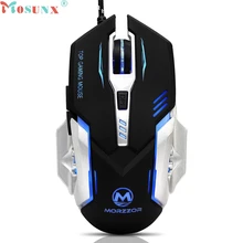 Mechanical Wired Gaming Mouse 3200 DPI 6D Buttons LED For PC Laptop LJJ0318