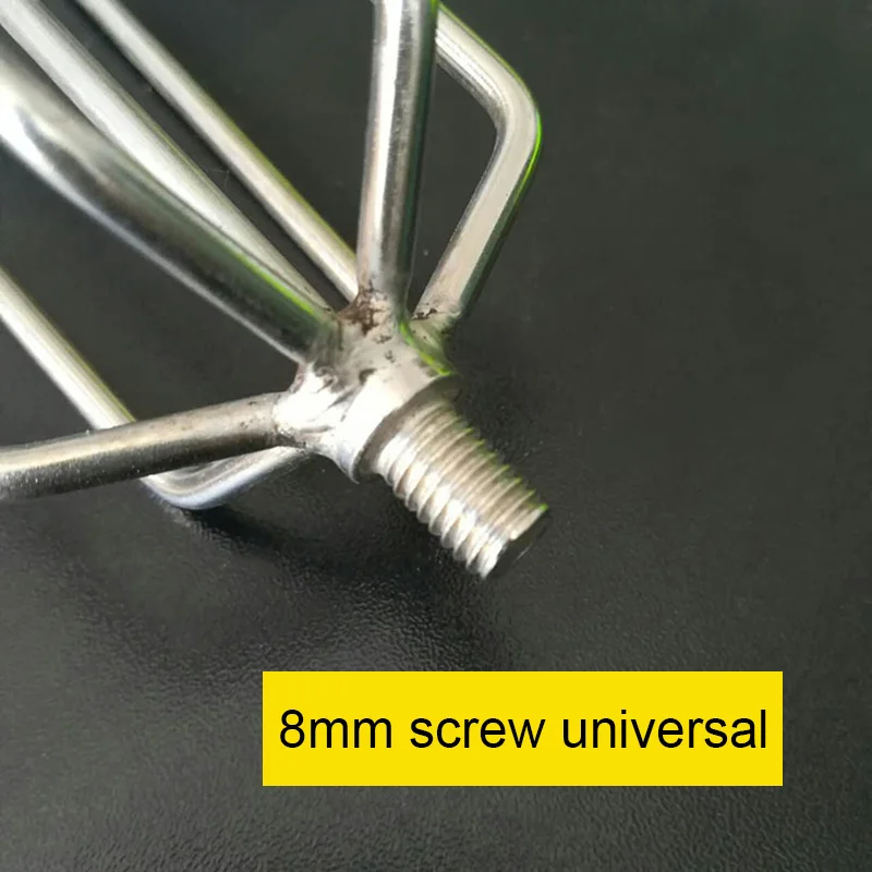 

Hot Selling Stainless Steel Prong Harpoon Fish Fork Fishing Ice Breaker Accessories Tackle Fishing Tool