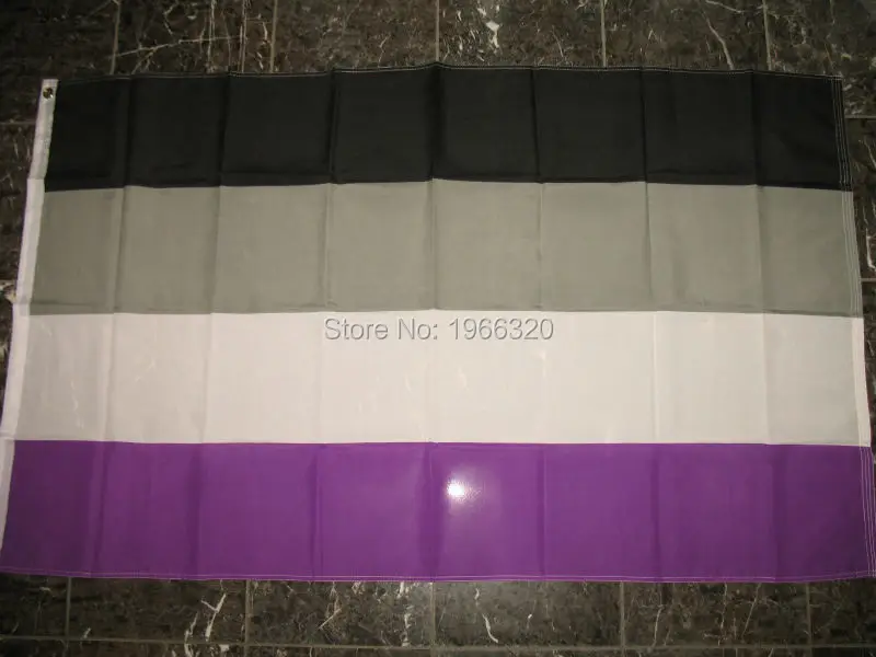 3x5 Asexual Pride Flag Banner Grommets Transgender Bisexual Gay Lesbian Rainbow | Дом и сад