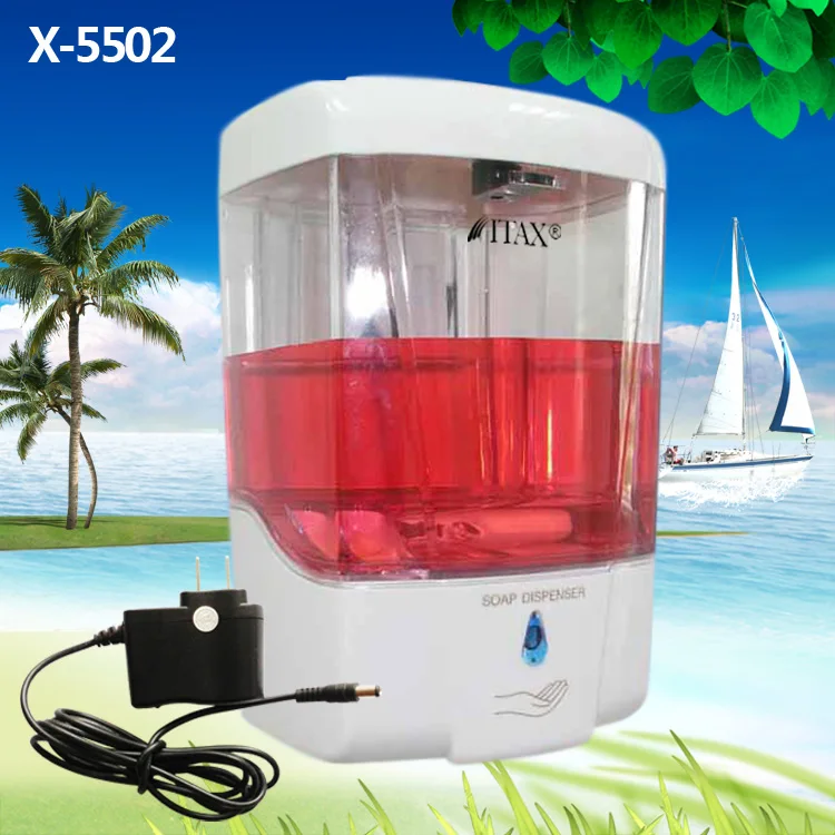 

Induction soap dispenser hanging type soap box plug-in dispenser for hotel rooms in the liquid soap bottle liquid soap box