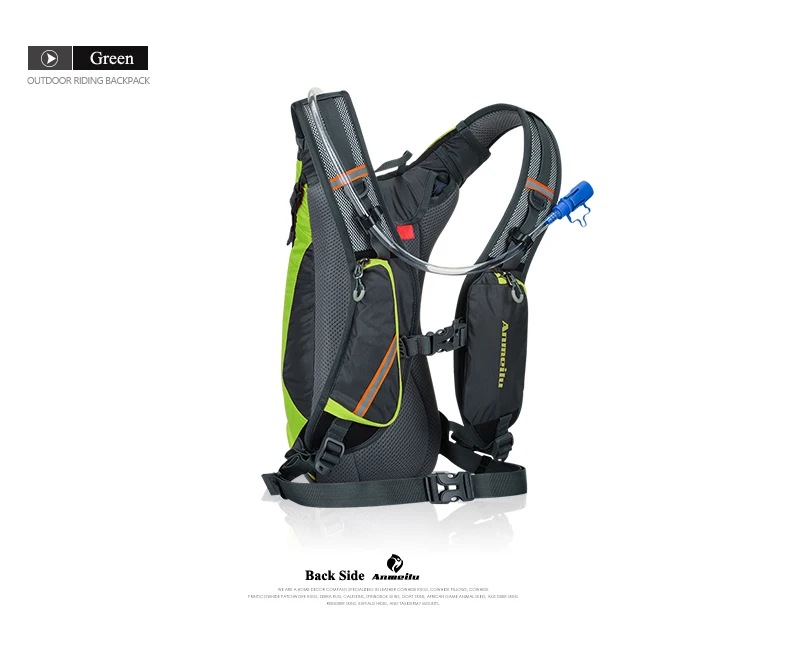Clearance Anmeilu Ultralight Mountain Road Bike Bag 8L Reflective Bicycle Backpack Rucksack Waterproof Sport Travel Cycling Shoulders Bag 23