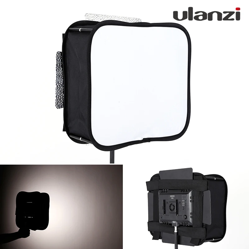 Ulanzi Foldable Flash Softbox Diffuser for YONGNUO YN600L II YN900 YN300 Air YN300 III Led Video Light Panel