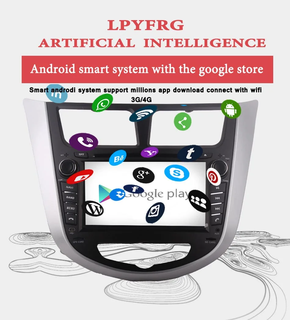 Flash Deal Octa 8 Core Android 9.0 CAR DVD player for Hyundai Solaris accent Verna i25 with GPS BT radio wifi 4G LTE Network Headunit 4