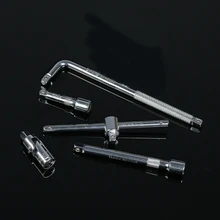 1/" разъем привода трещотка длинный удлинитель и адаптер-ключ разъем инструмент L Тип изогнутый стержень Т Ручка раздвижной стержень