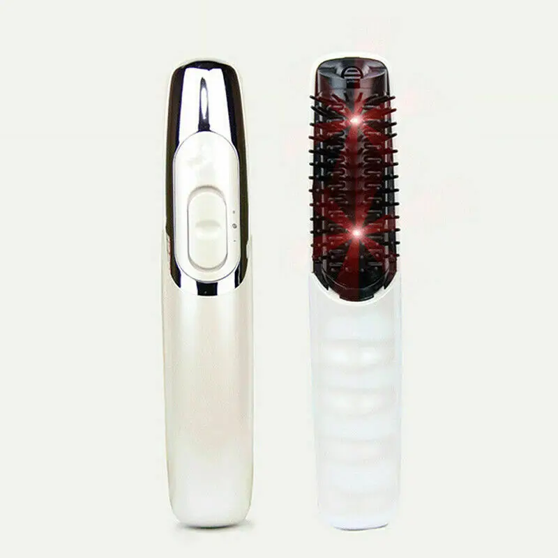 Электрический инфракрасный лазер для роста волос головы вибрирующий массажер-расческа