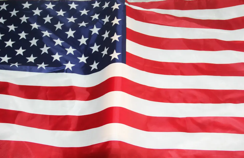 Candiway 3x5 футов Американский США яркий цвет и УФ не выцветает холст заголовок двойной сшитые флаги США с латунными Люверсами