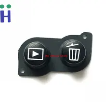 D7000 на заднюю панель воспроизведения Кнопка удаления Резиновые Запчасти для Nikon D7000 Камера запасная деталь