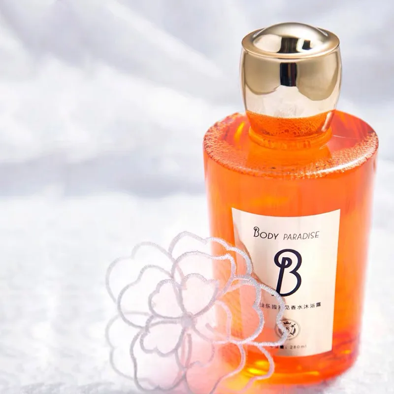 Отбеливающий гель для душа тела 280 мл с ароматом увлажняющий отшелушивающий