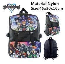 Anime Kingdom Hearts Sora Characters Travelling Backpack Shoulder School Bag
