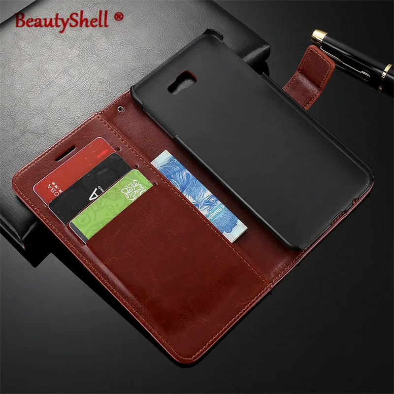 BeautyShell Бренд Высокого Качества PU Кожаный Бумажник Case Стенд Флип крышка для SAMSUNG J5