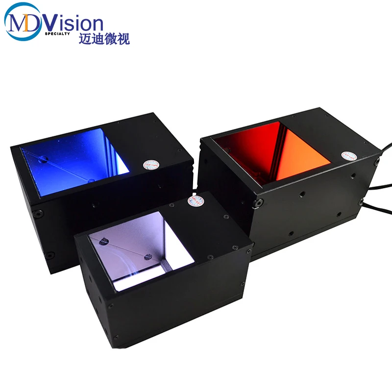 

T Plug in LEDs Diffuse Coaxial Light Source For Machine Vision Industrial Cameras