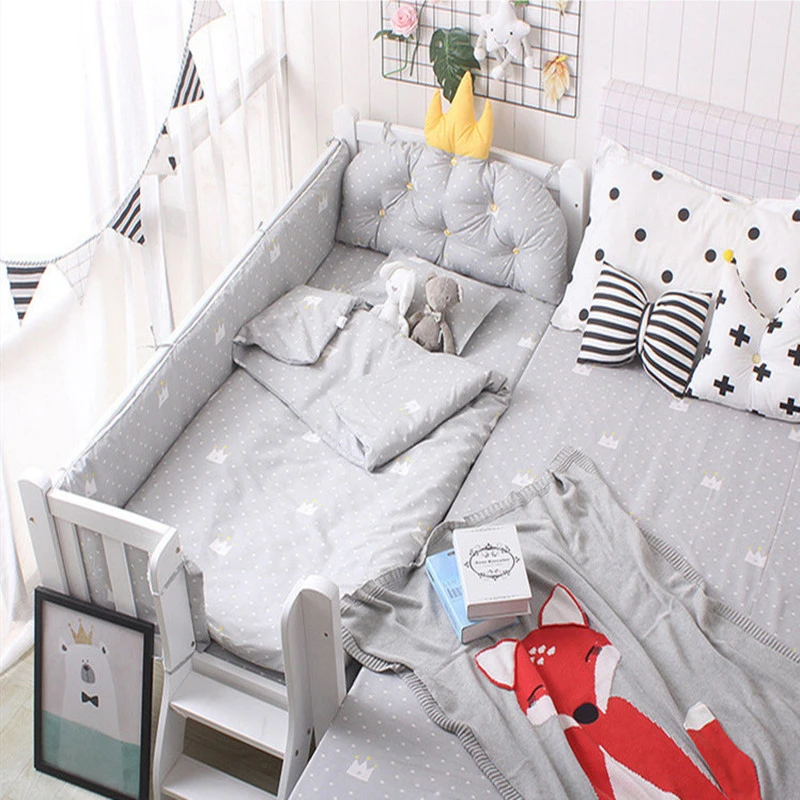Newborns Cot Baby Quilt Cover With Filling 180*120cm Cotton Baby