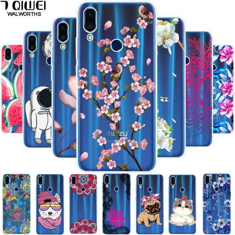 

H Coque For Meizu Note 9 Case Note9 Silicone Soft Cover for Meizu M9 Note M9Note Phone Case M 9 Note TPU Transparent 6.2 inch