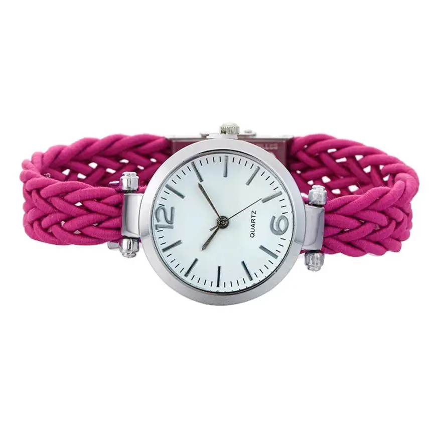 Buy Women Watch Analog Rubber Band Vintage Quartz