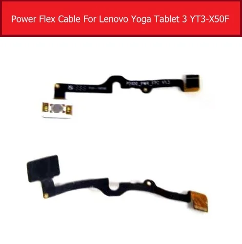 Оригинальный гибкий кабель питания для Lenovo Yoga Tab 3 YT3-X50M X50F X50L P5100 кнопка