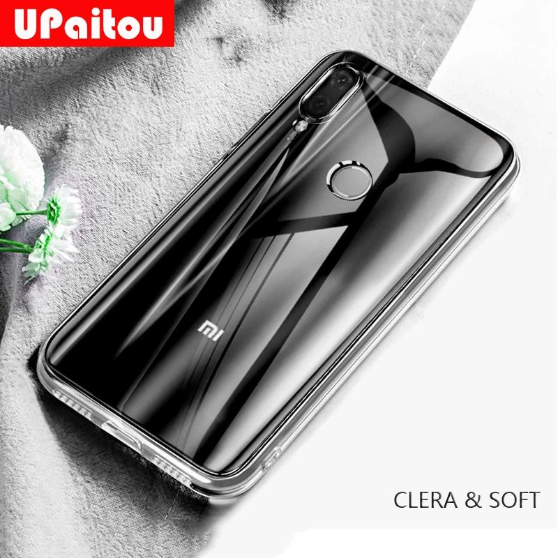 

UPaitou Clear TPU Case for Xiaomi Redmi GO Note 7 Pro Transparent Soft Sinicon Back Cover Case for Redmi 7 New Phone Case