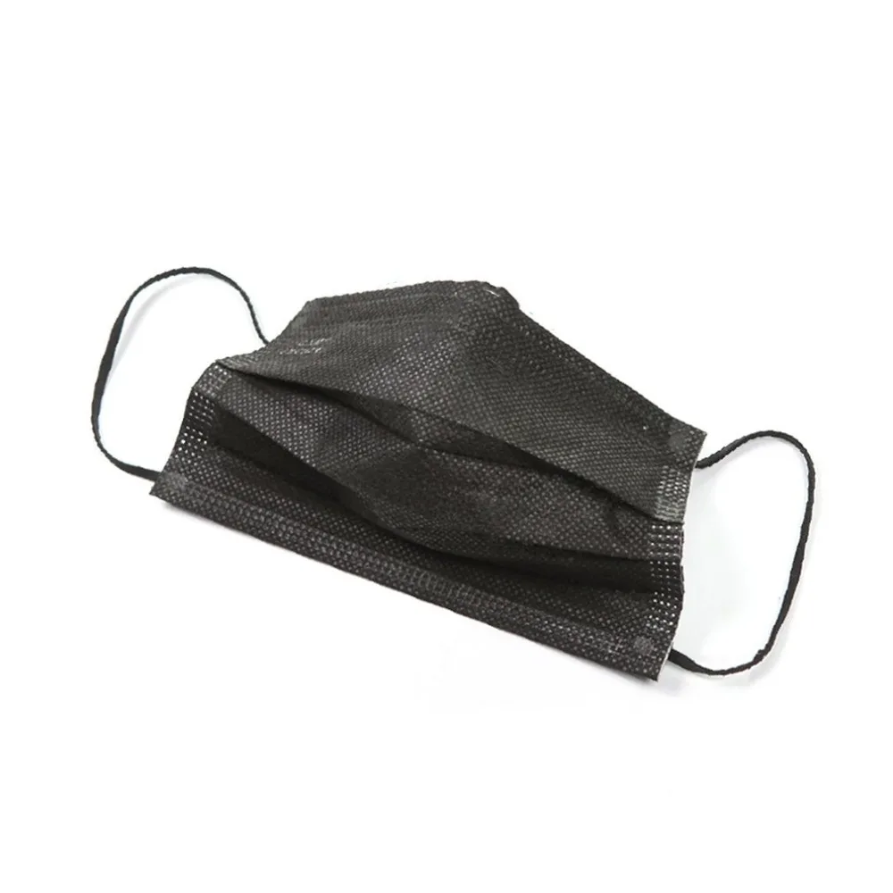 1 коробка из нетканого материала 3-слойные фанерные Анти-пыль медицинские хирургические маски со ртом для лица респиратор с эластичная петля уха нетоксичный защитная маска
