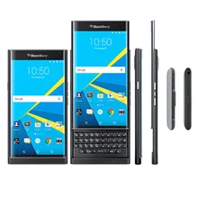 Отремонтированный мобильный телефон BlackBerry Priv 5,4 'Android OS 3 Гб ram 32 ГБ rom 18MP разблокированный слайдер мобильного телефона