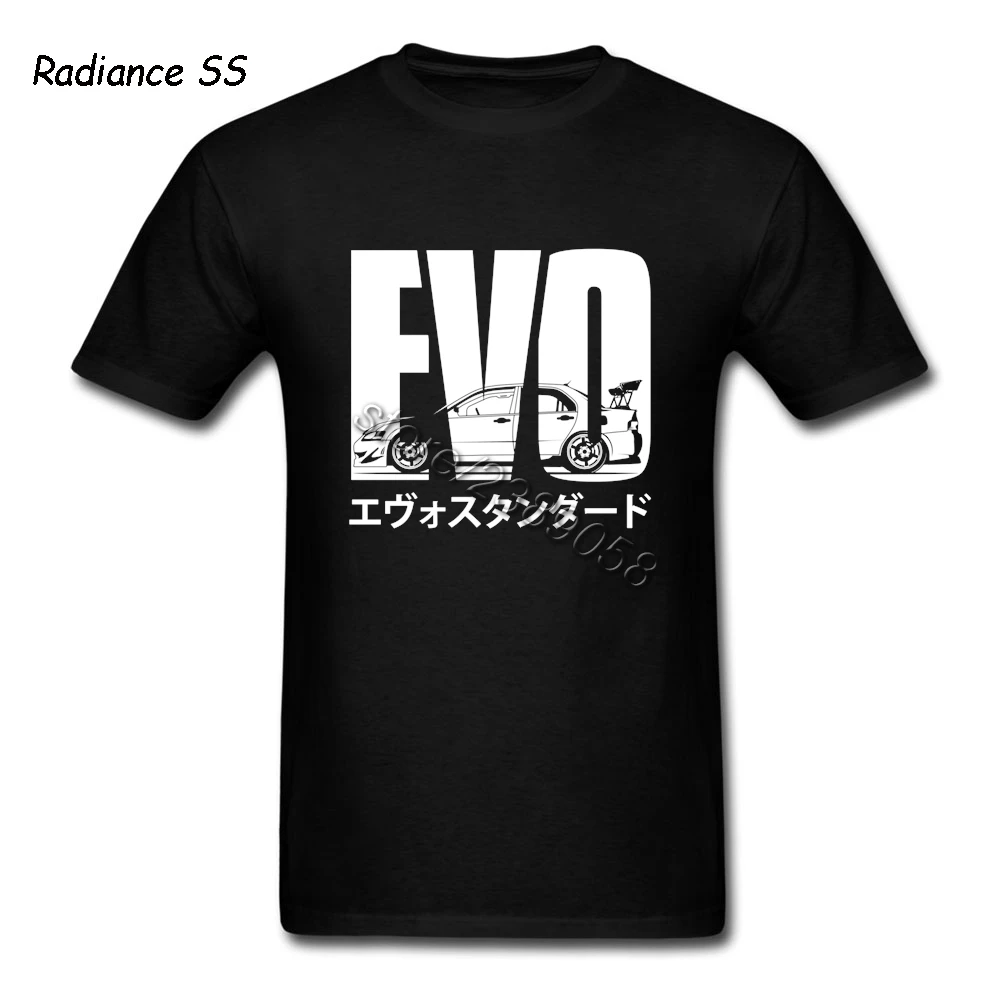 

Newest Man T-Shirts EVO tshirt Normal Simple Style Short Sleeve Adult Shirts Plus Size