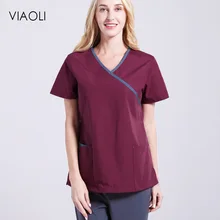 Стоматология оральный клиника Pet доктор спецодежды униформа для сотрудниц спа-салонов женские массажные тапочки, домашняя обувь наборы скрабов для докторов медработников короткий рукав форма